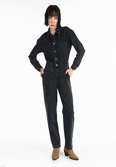 Image de Pull Denim Regular Fit Femme