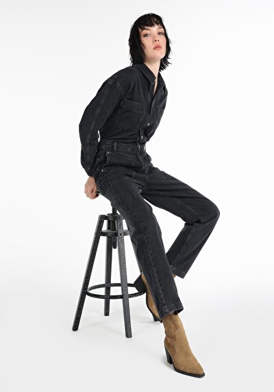 Image de Pull Denim Regular Fit Femme