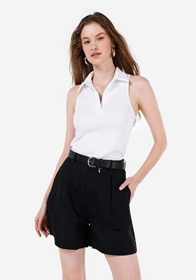 Image de Athlète Blanc Slim Fit Femme