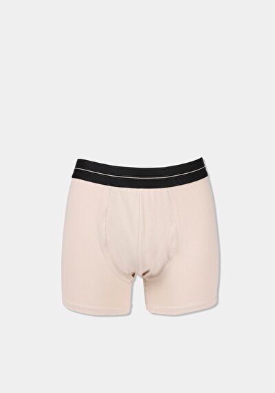 Afficher les détails de Sous-vêtements Beige Modern Fit Imprimé Homme
