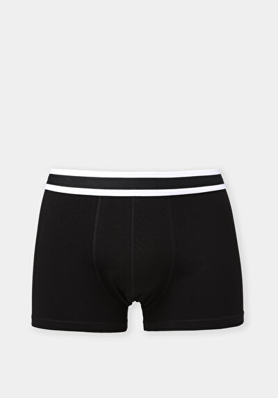 Image de Sous-vêtements Noir Modern Fit Imprimé Homme