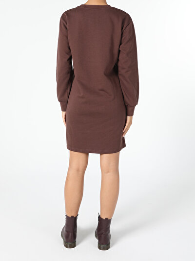 Image de Robe Marron Regular Fit    Femme