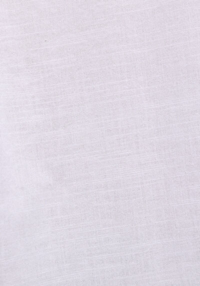 Afficher les détails de Chemise À Manches Longues Blanc Regular Fit Droit Oxford Homme