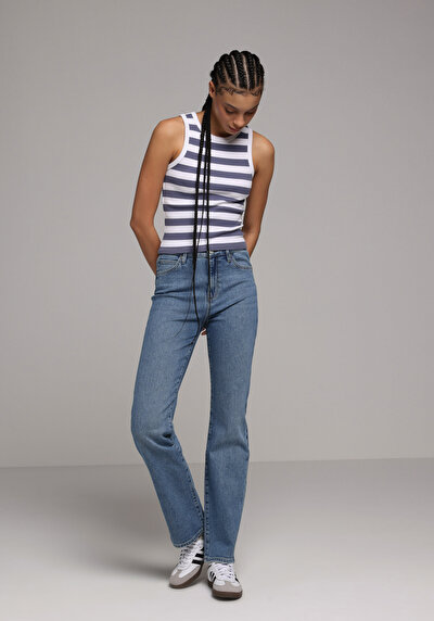 Image de Athlète Bleu Slim Fit Femme