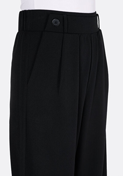 Image de Pantalon De Survêtement Noir Regular Fit Femme