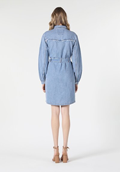 Image de Robe Denim Regular Fit    Femme