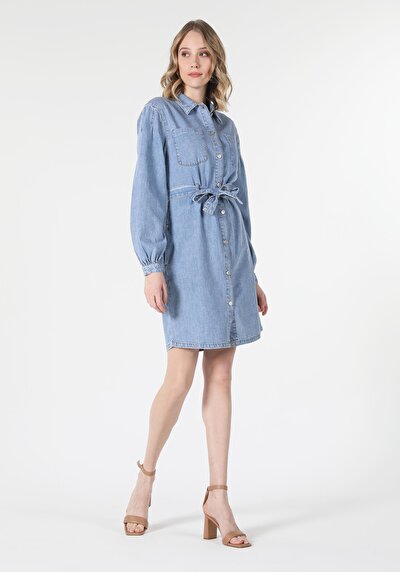 Image de Robe Denim Regular Fit    Femme