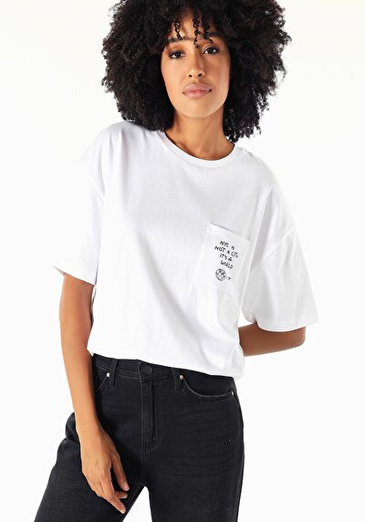 Image de T-shirt À Manches Courtes Blanc Femme