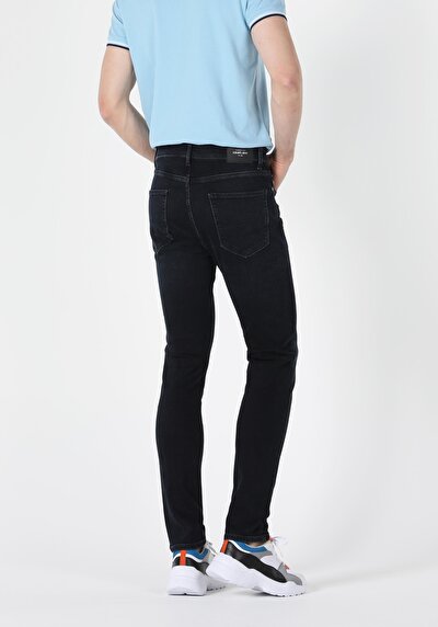 Image de 035 Ryan Pantalon Marine Slim Leg En Skinny Fit Homme