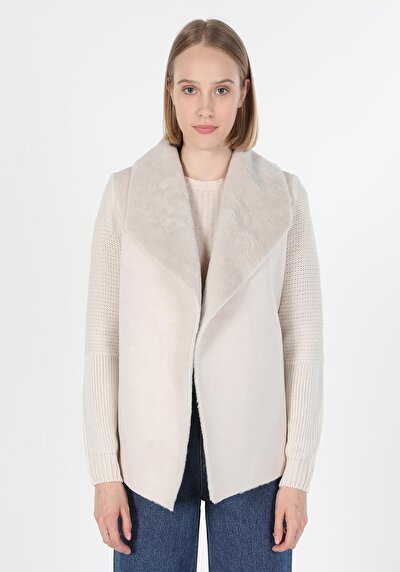 Image de Cardigan Tricot Beige Regular Fit Femme