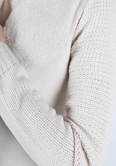 Image de Cardigan Tricot Beige Regular Fit Femme