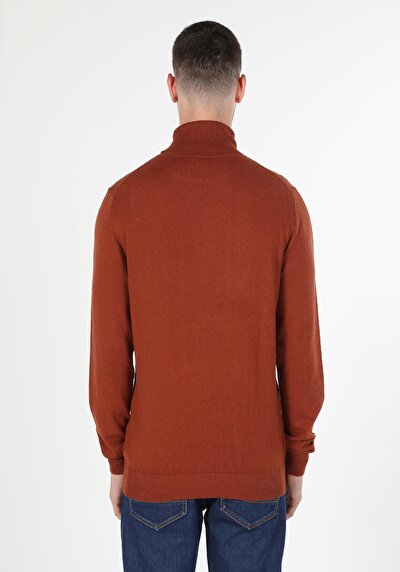 Image de Pull Marron Slim Fit   Homme