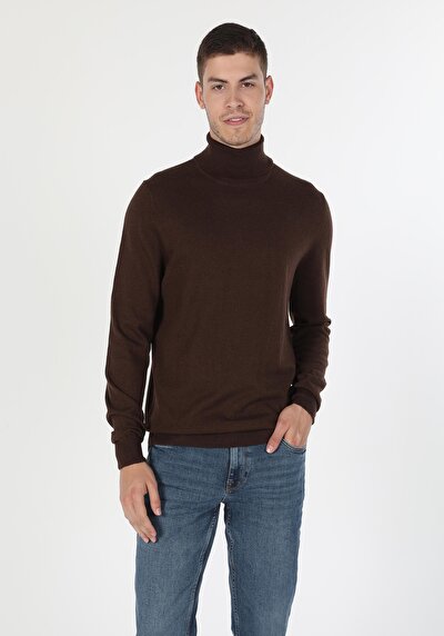 Image de Pull Camel Slim Fit   Homme