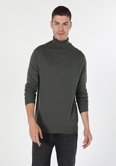 Image de Pull Kaki Slim Fit   Homme