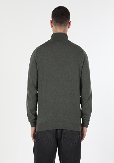 Image de Pull Kaki Slim Fit   Homme