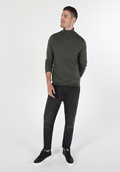 Image de Pull Kaki Slim Fit Homme