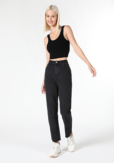Image de 884 Lauren Pantalon Denim   En  Straight Fit Femme