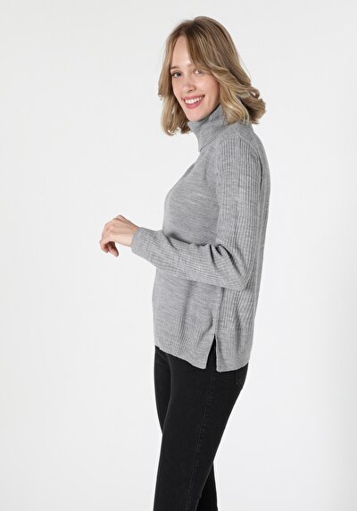 Image de Pull Gris Regular Fit   Femme