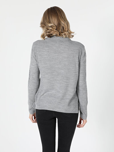 Image de Pull Gris Regular Fit   Femme