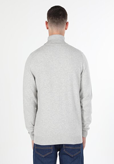 Image de Pull Vert Foncé Slim Fit   Homme