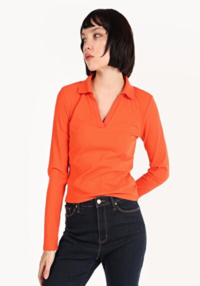 Image de T-shirt À Manches Longues  Slim Fit  Femme