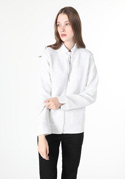 Afficher les détails de Veste De Blazer Gris Regular Fit   Femme