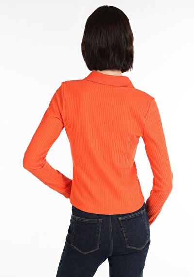Image de T-shirt À Manches Longues Slim Fit Femme