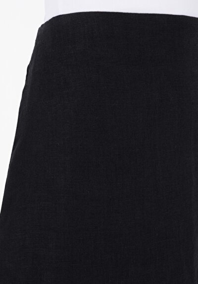 Image de Jupe Noir Mini Skirt Droit Uni Mini Femme
