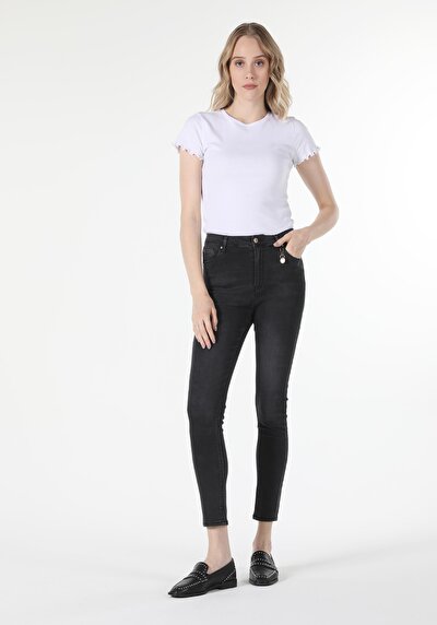Image de 759 Lara Pantalon Denim Skinny Leg En Super Slim Fit Femme