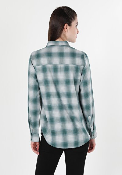 Image de Chemise À Manches Longues Vert Femme