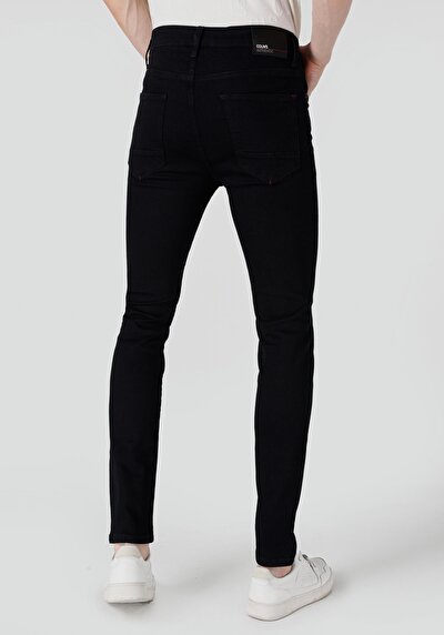Image de 035 Ryan Pantalon Noir En Skinny Fit Homme