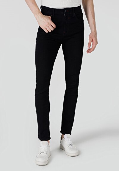 Image de 035 Ryan Pantalon Noir En Skinny Fit Homme