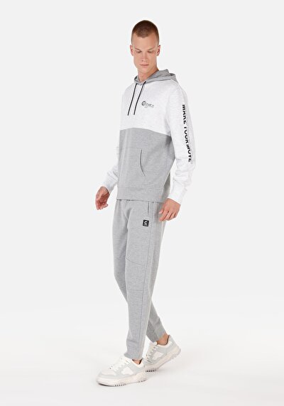Image de Pantalon De Survêtement Gris Regular Fit Homme
