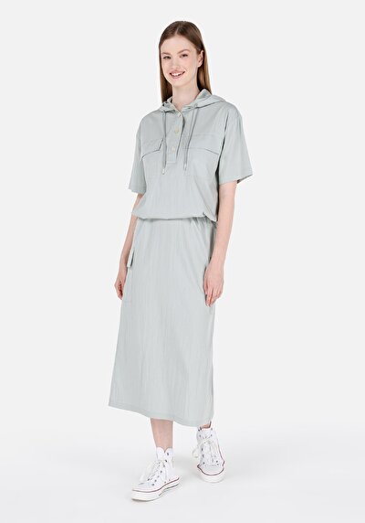 Image de Chemise À Manches Courtes Vert Regular Fit Femme