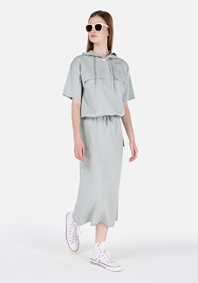 Image de Jupe Vert Midi    Femme