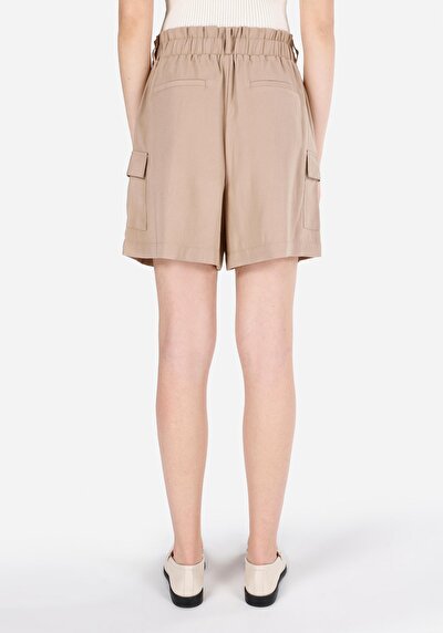 Image de Short Beige Regular Fit Femme
