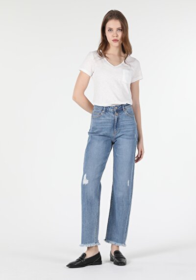 Image de T-shirt À Manches Courtes Blanc Regular Fit Femme