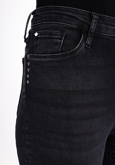Image de 703 Carla Pantalon Denim   En  Slim Fit Femme