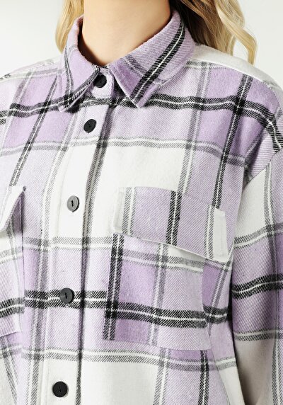 Image de Chemise À Manches Longues Violet    Femme