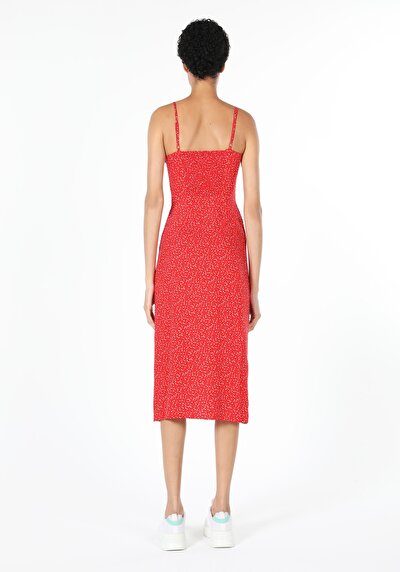 Image de Robe Rouge Slim Fit    Femme