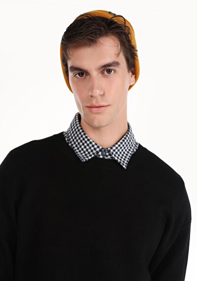 Image de Pull Noir Comfort Fit   Homme