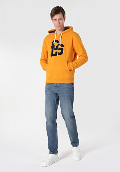 Image de 046 Marco Pantalon Bleu Foncé   En  Loose Straight Fit Homme