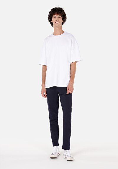 Image de Pantalon De Survêtement Marine Slim Fit Homme