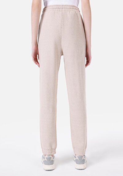 Image de Pantalon De Survêtement Beige Regular Fit Femme