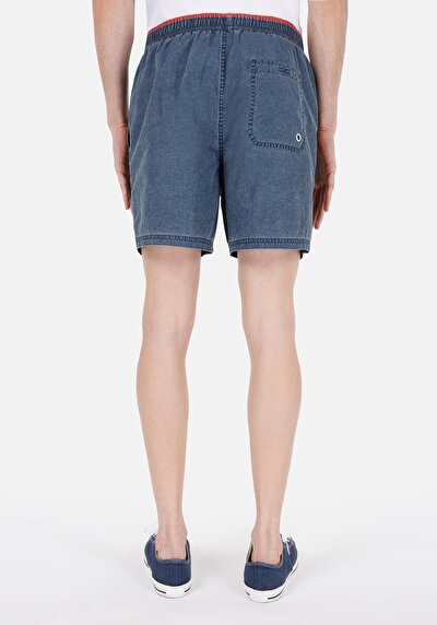 Image de Short De Bain Bleu Slim Fit  Homme