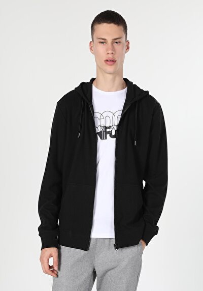 Afficher les détails de Pull-over Noir Regular Fit  Homme