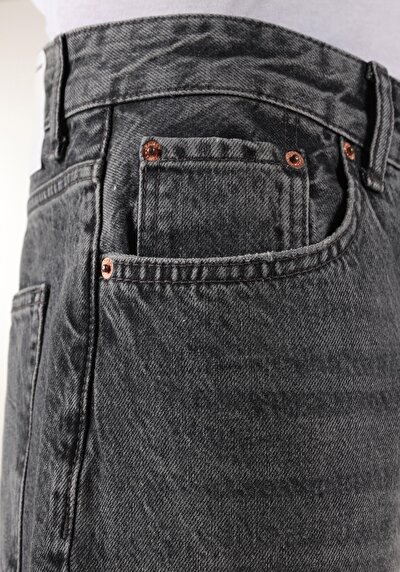 Afficher les détails de 057 Milas Pantalon Gris   En  Loose Relaxed Fit Homme
