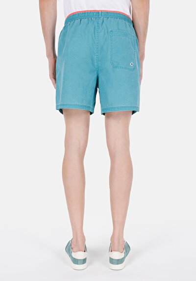 Image de Short De Bain Bleu Slim Fit  Homme