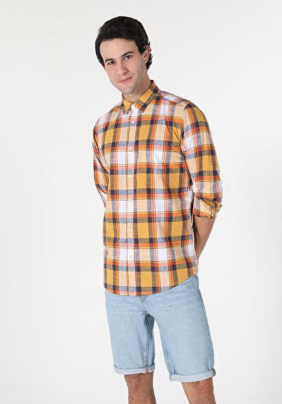 Image de Chemise À Manches Longues Safran Regular Fit Homme
