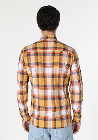 Image de Chemise À Manches Longues Safran Regular Fit   Homme